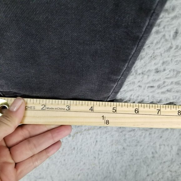 American Eagle Outfitters Jeans Womens 12 Gray Stretch Curvy High Rise Jeggings - Picture 8 of 16